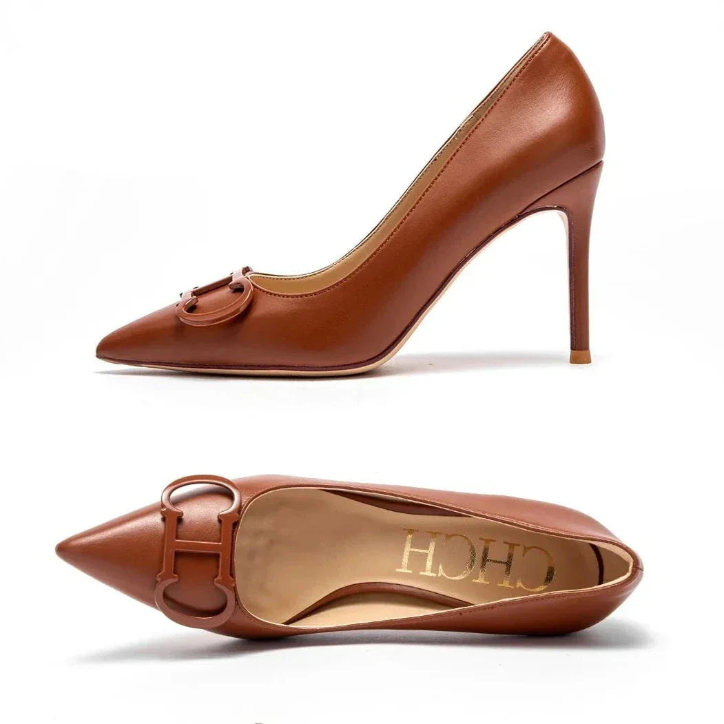 Décolleté a Tacco Alto | Eleganti | Punta Affusolata e Dettaglio Chic
