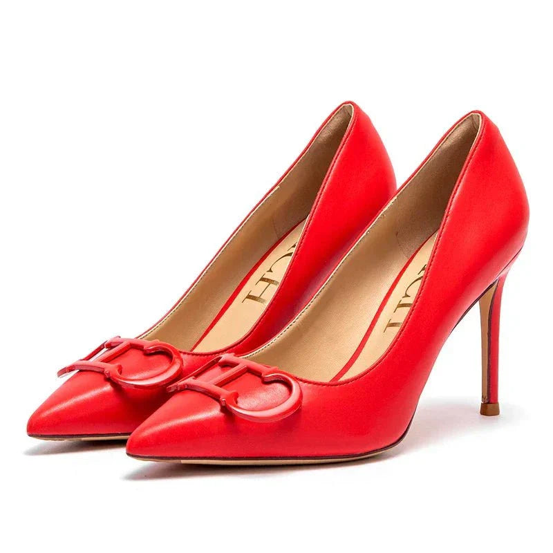 Décolleté a Tacco Alto | Eleganti | Punta Affusolata e Dettaglio Chic
