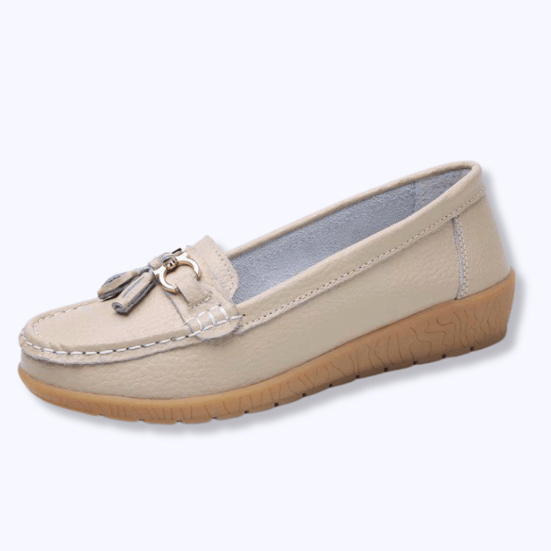 Mocassini Classici con Nappine | Ecopelle Morbida | Comfort Quotidiano ed Eleganza