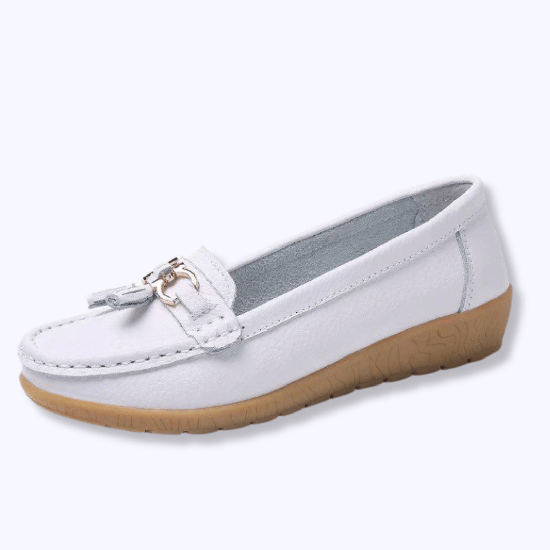 Mocassini Classici con Nappine | Ecopelle Morbida | Comfort Quotidiano ed Eleganza