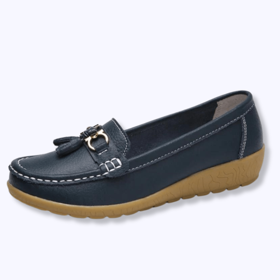 Mocassini Classici con Nappine | Ecopelle Morbida | Comfort Quotidiano ed Eleganza