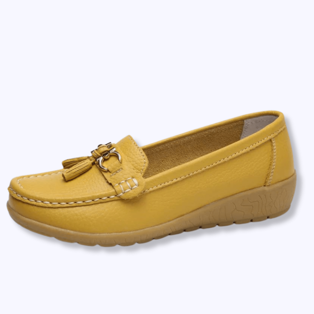 Mocassini Classici con Nappine | Ecopelle Morbida | Comfort Quotidiano ed Eleganza