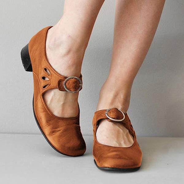 Mary Jane Eleganti | Comfort Quotidiano | Tacco Basso e Raffinato