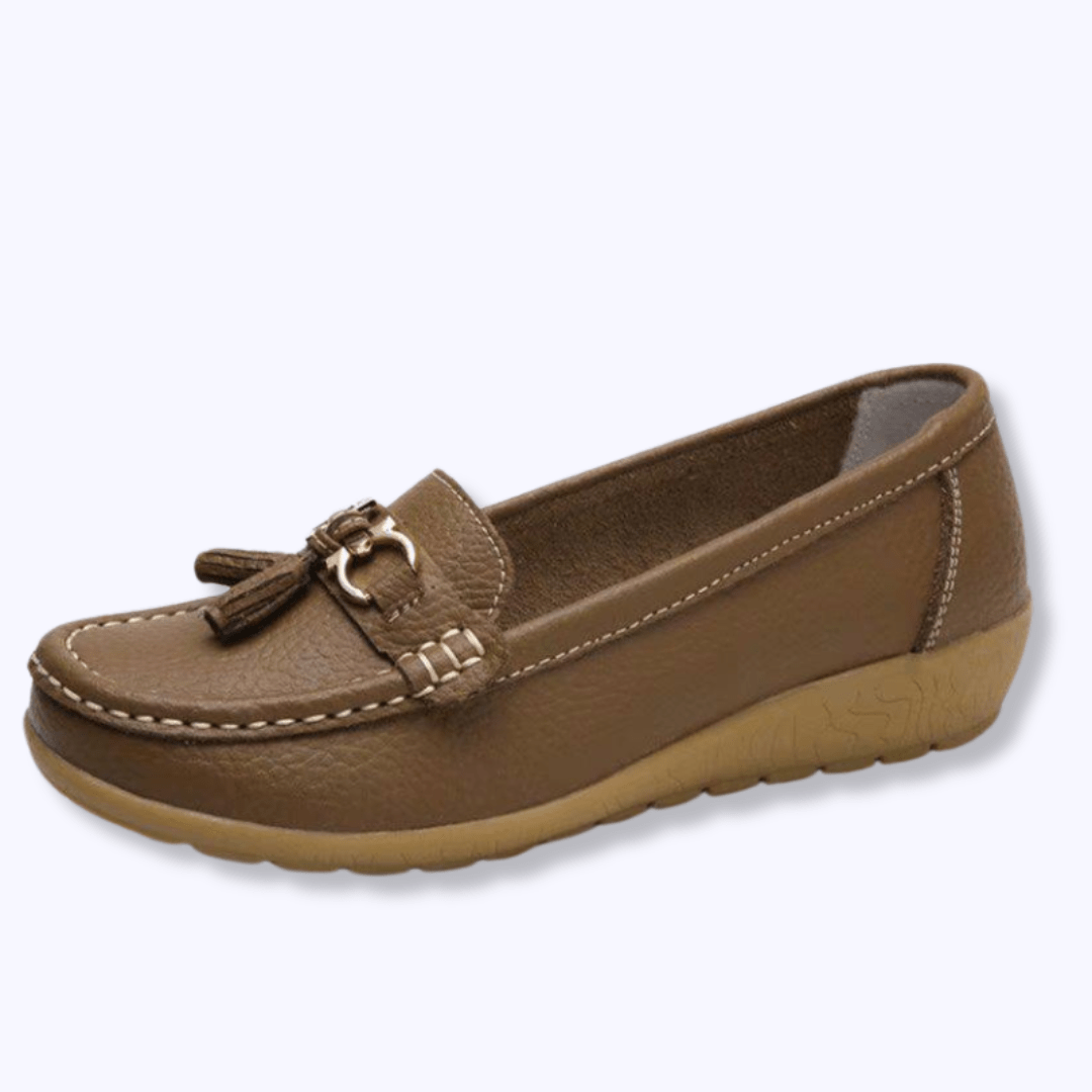 Mocassini Classici con Nappine | Ecopelle Morbida | Comfort Quotidiano ed Eleganza
