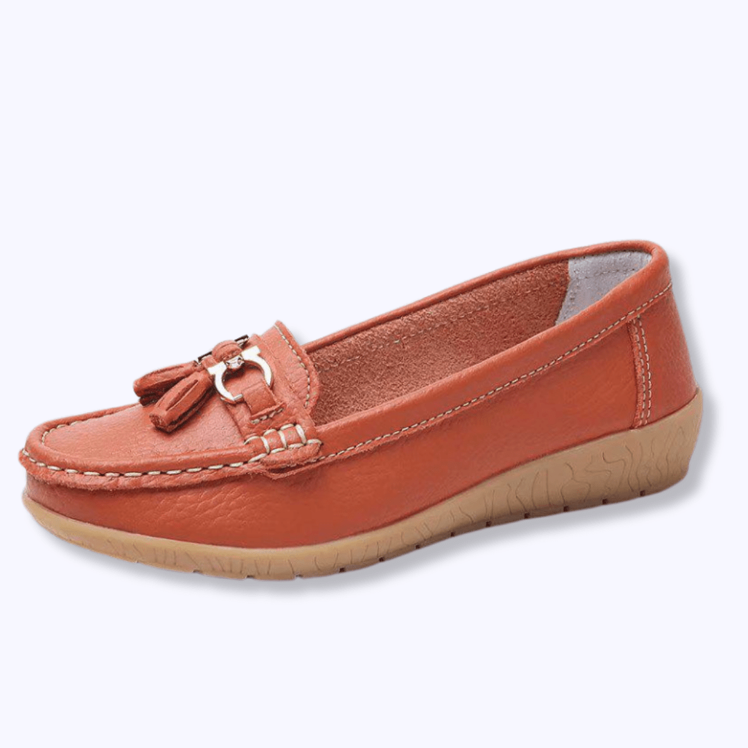 Mocassini Classici con Nappine | Ecopelle Morbida | Comfort Quotidiano ed Eleganza