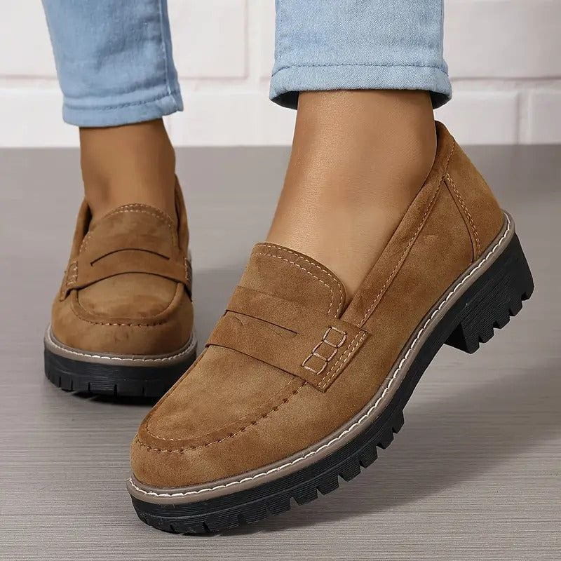 Mocassini Donna | Eleganza Urbana | Comfort e Suola Spessa