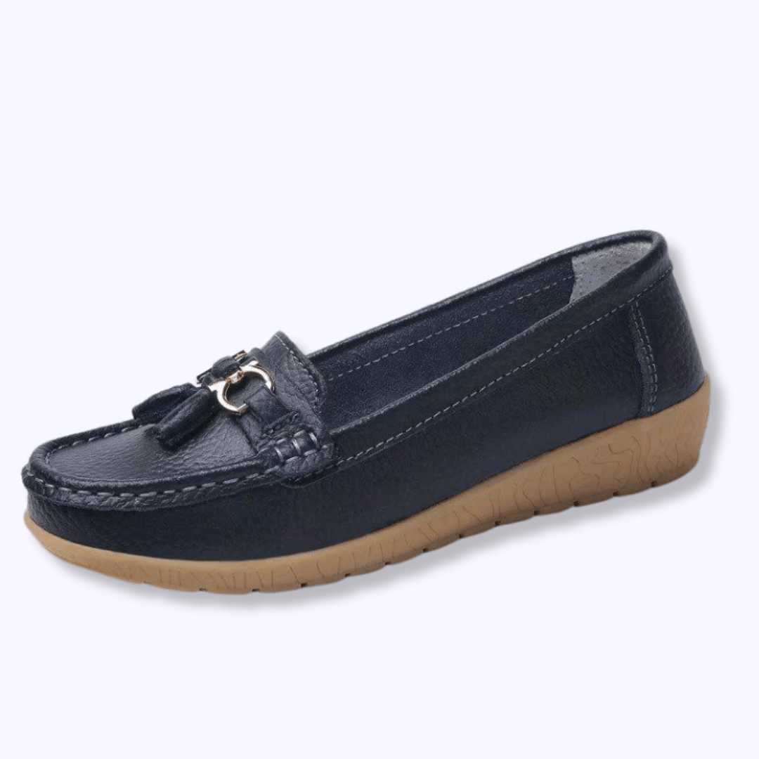 Mocassini Classici con Nappine | Ecopelle Morbida | Comfort Quotidiano ed Eleganza