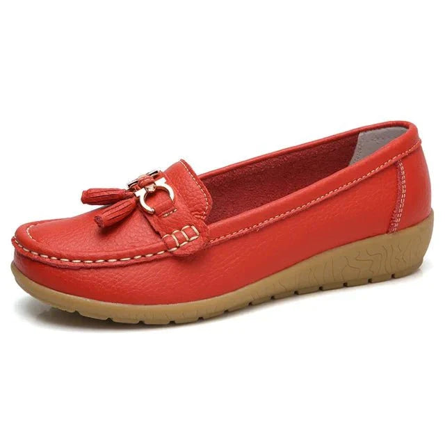 Mocassini Classici con Nappine | Ecopelle Morbida | Comfort Quotidiano ed Eleganza