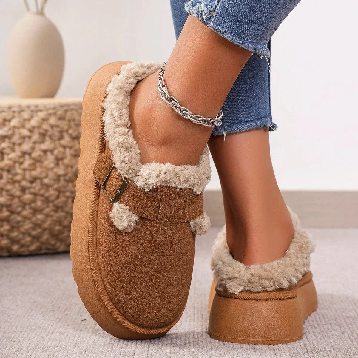 Mules Invernali Imbottite | Cocooning Look | Calde, Morbide e Comode