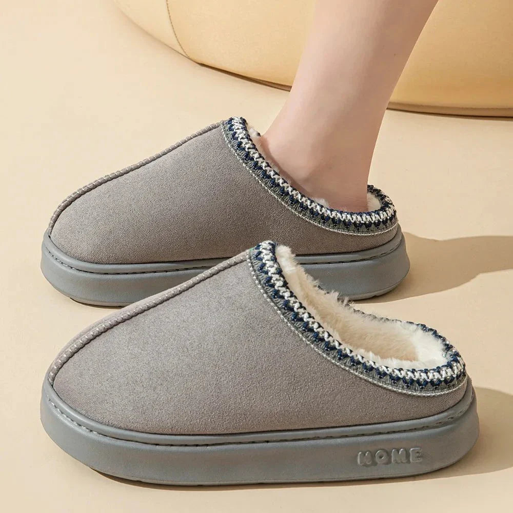 Pantofole Invernali Foderate | Eleganti e Morbide | Calore e Comfort per la Casa