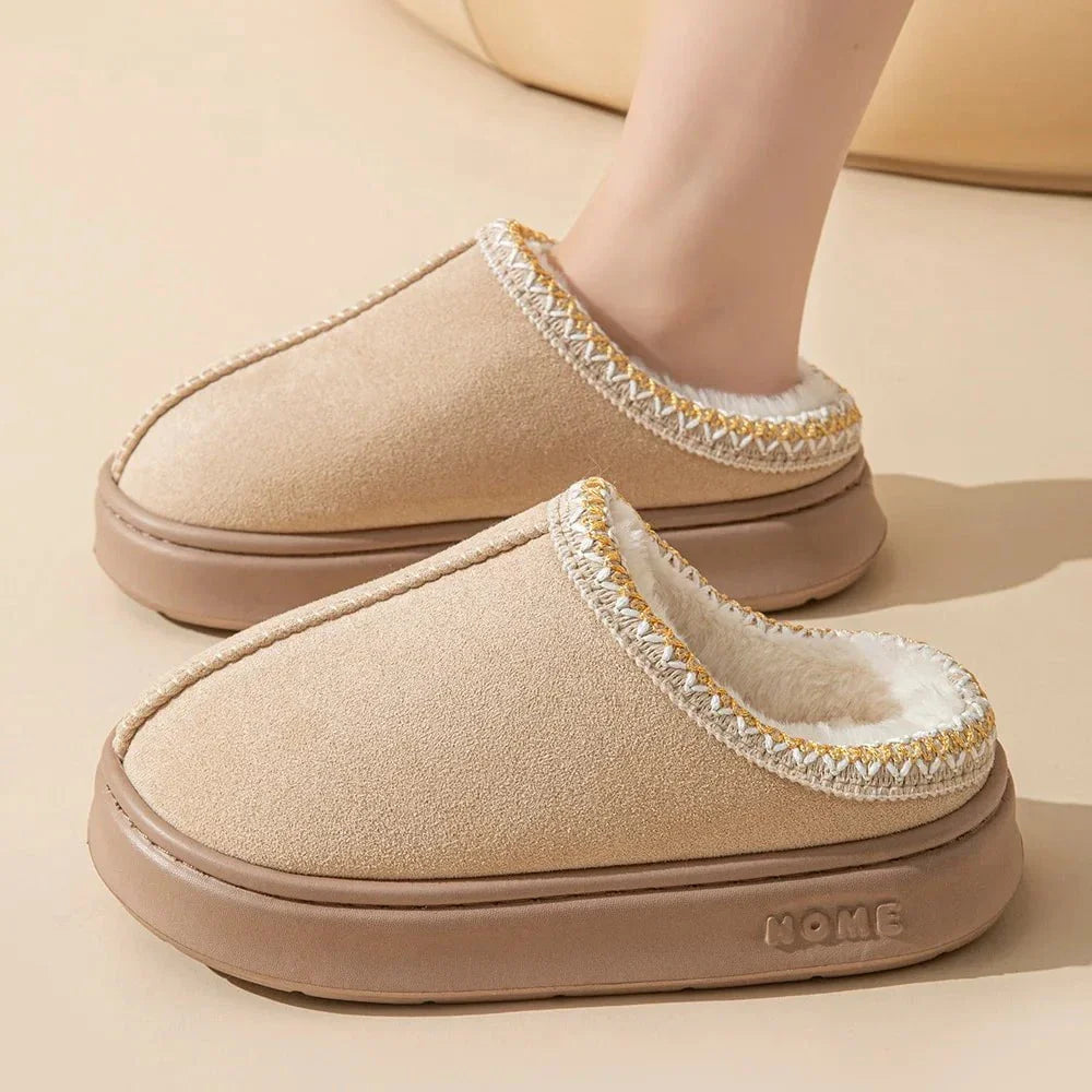 Pantofole Invernali Foderate | Eleganti e Morbide | Calore e Comfort per la Casa