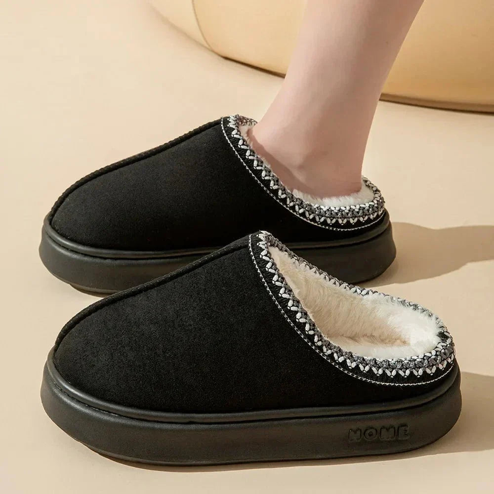 Pantofole Invernali Foderate | Eleganti e Morbide | Calore e Comfort per la Casa