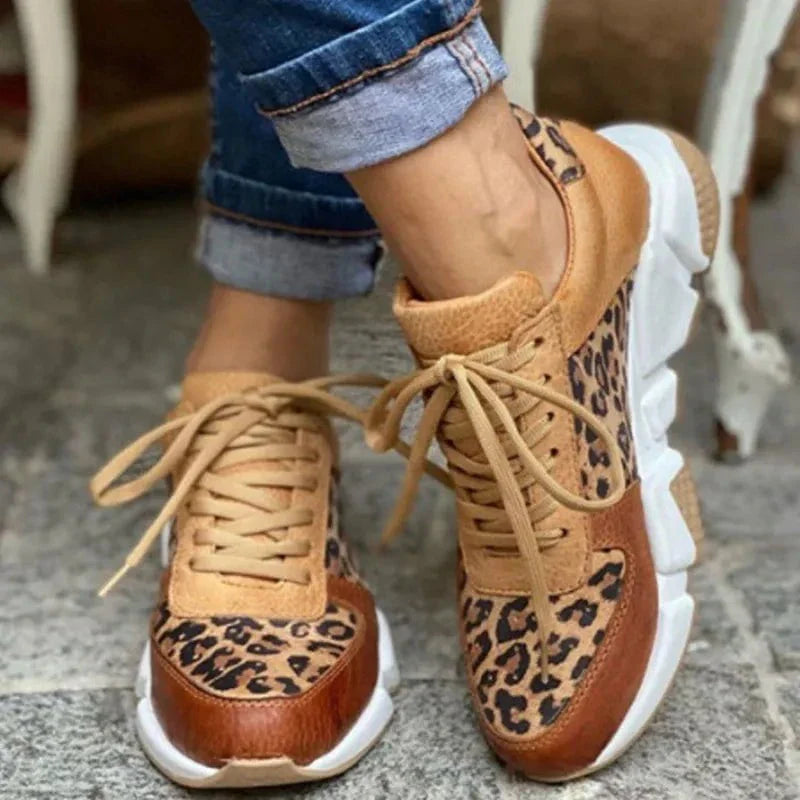 Sneakers Leopardate | Comfort e Stile | Stampa Animalier alla Moda