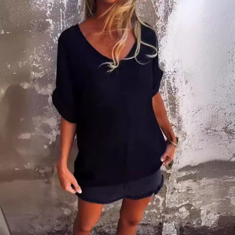 Blusa in Cotone | Ampia e Leggera | Eleganza Casual Estiva