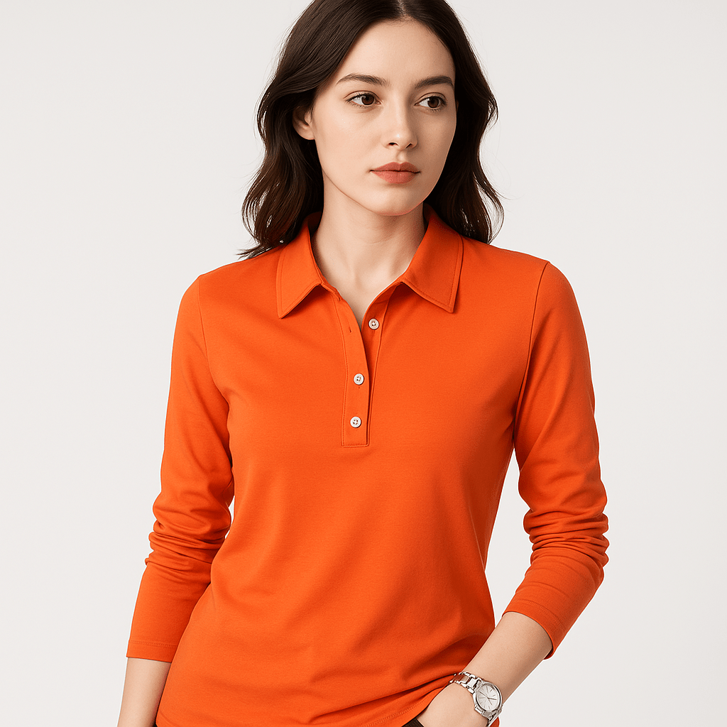 Polo in Cotone Stretch | Casual Chic | Comfort Quotidiano