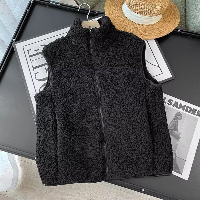 Gilet Senza Maniche in Ecopelliccia | Poliestere | Morbido e Trendy