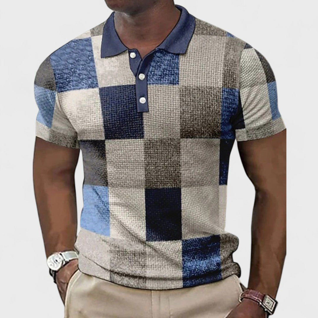 Polo fantasia geometrica
