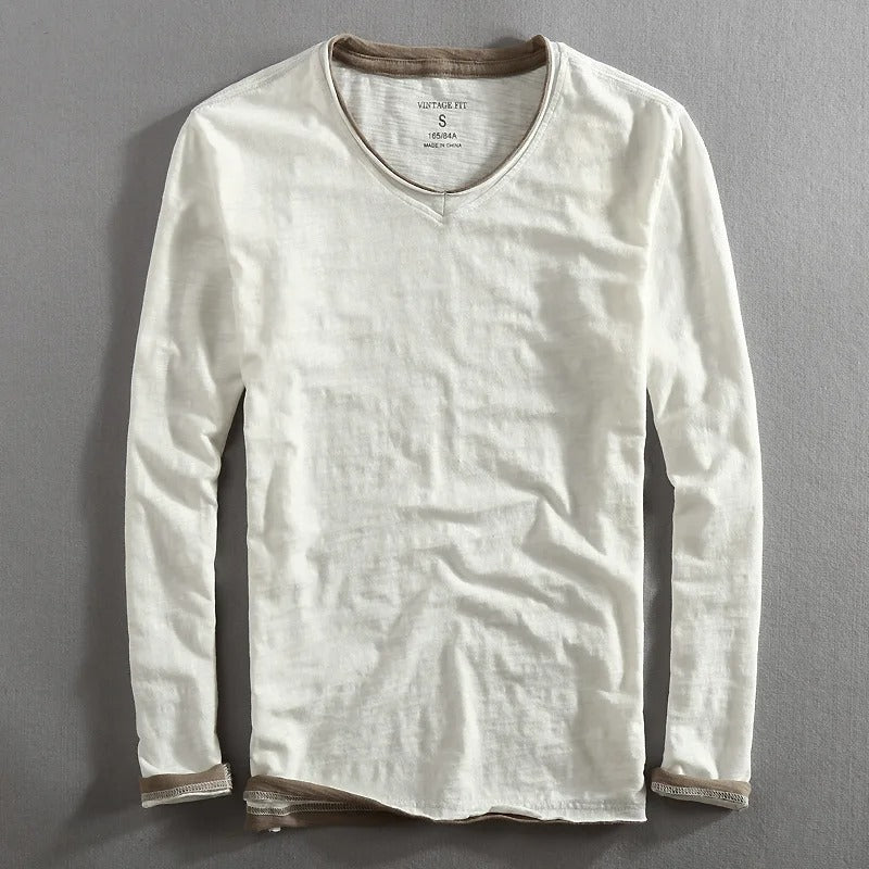 Maglia a Strati Effetto Doppio