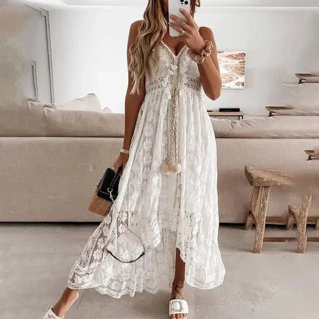 Lace Maxi Dress | Estivo e Romantico | Boho Style