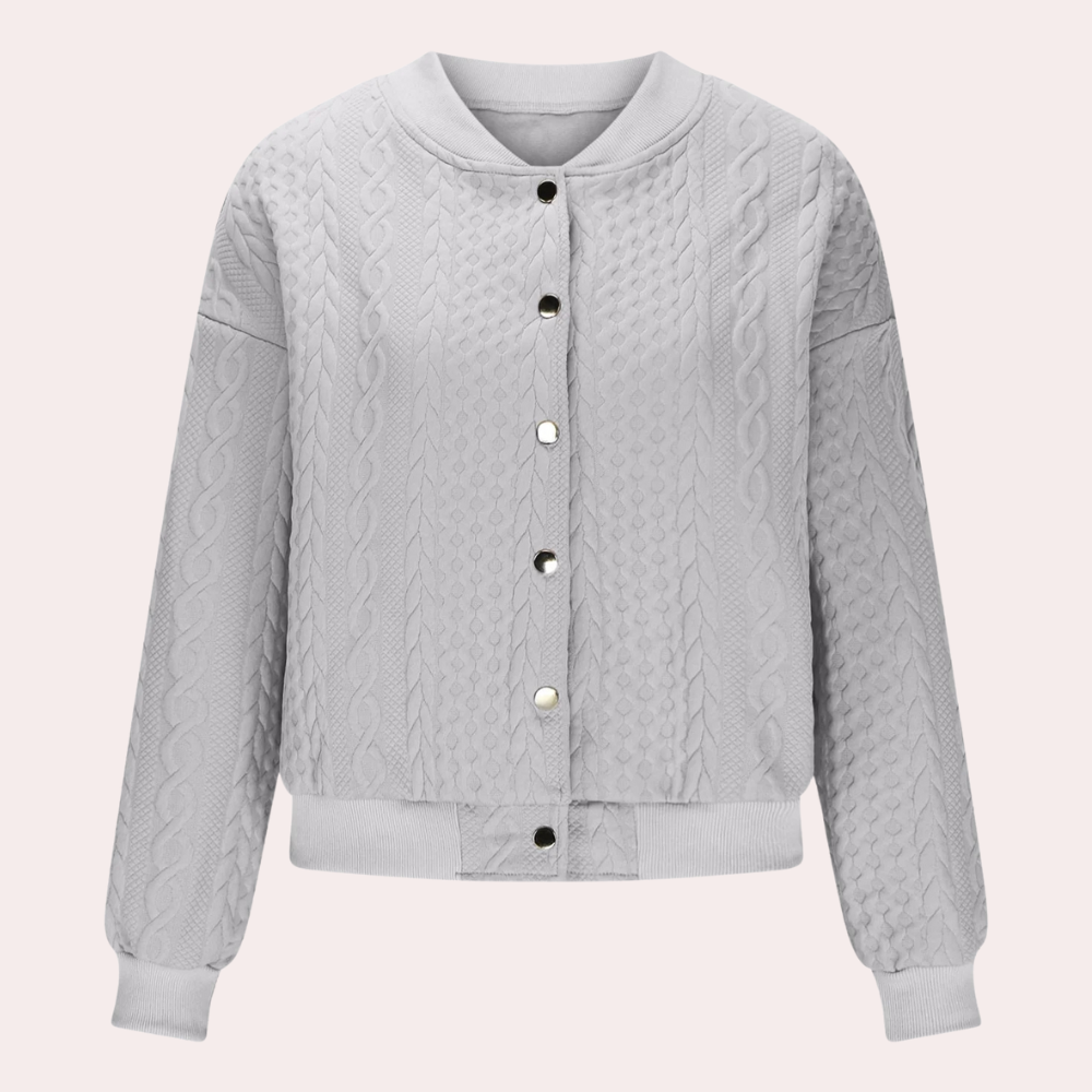 Cardigan Bomber in Maglia | Elegante e Casual | Morbido e Confortevole