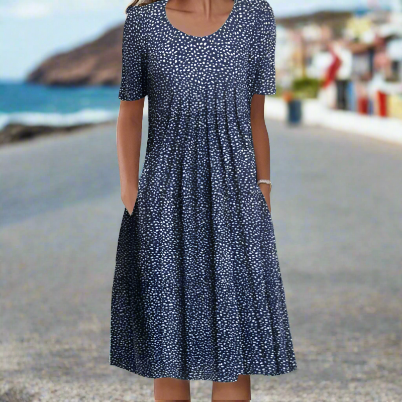 Abito Midi con Tasche