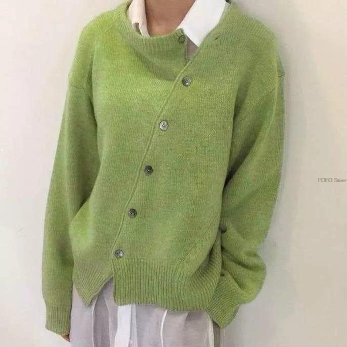 Cardigan in Maglia | Scollo a V | Eleganza e Comfort