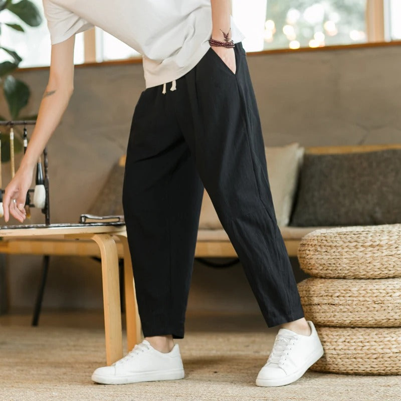 Pantaloni in Cotone Morbido