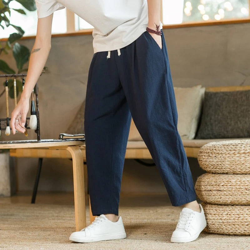 Pantaloni in Cotone Morbido
