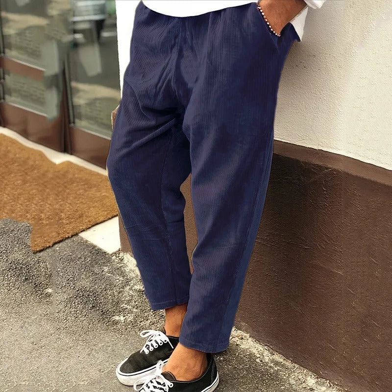Pantaloni Velluto Casual