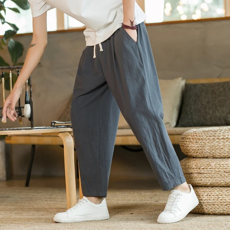 Pantaloni in Cotone Morbido