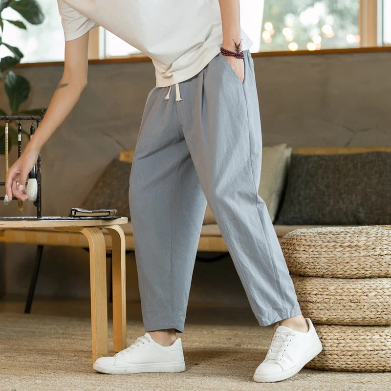 Pantaloni in Cotone Morbido