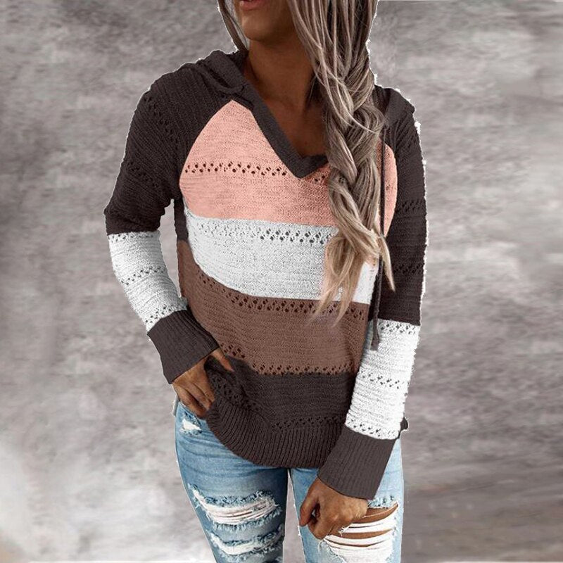 Pullover a Righe Soft Knit