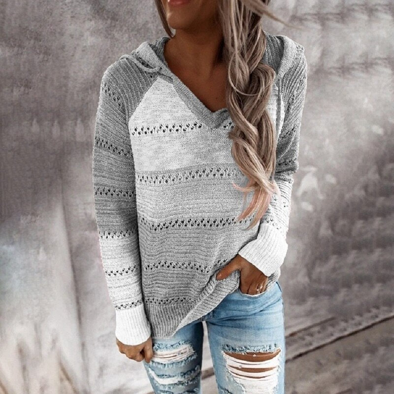 Pullover a Righe Soft Knit