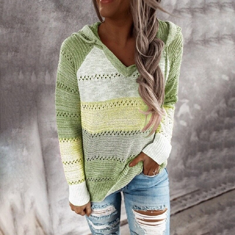Pullover a Righe Soft Knit