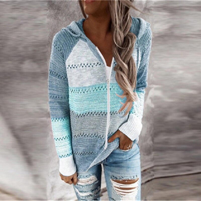 Pullover a Righe Soft Knit