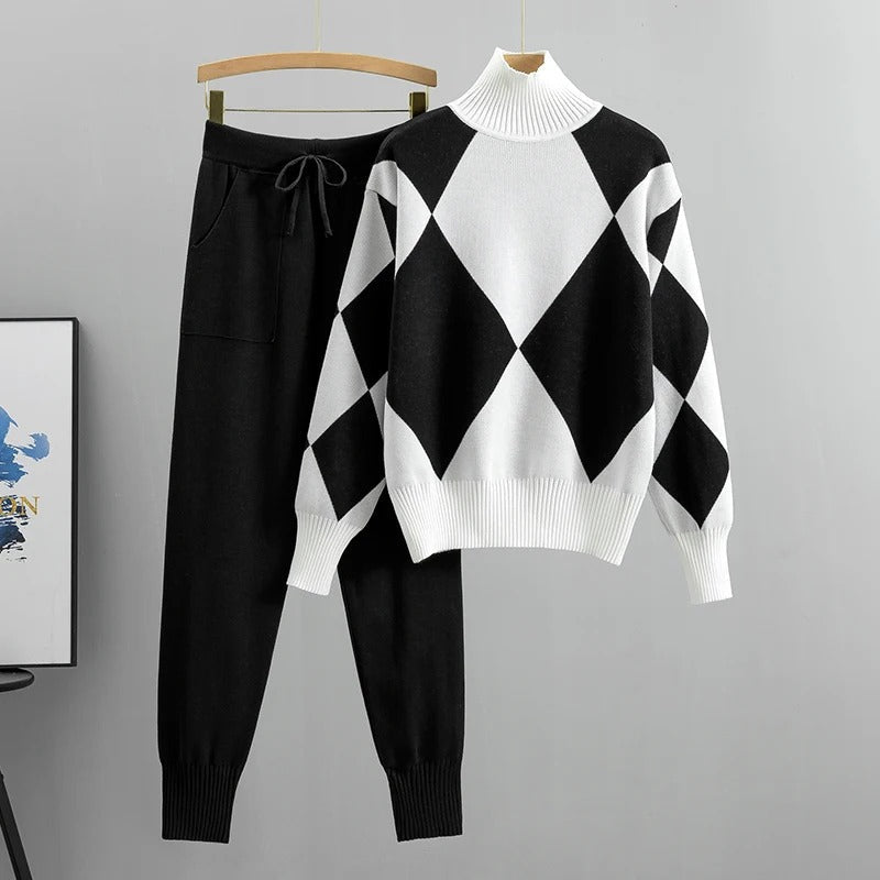 Set Maglione e Joggers Rombi