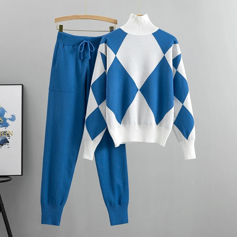 Set Maglione e Joggers Rombi