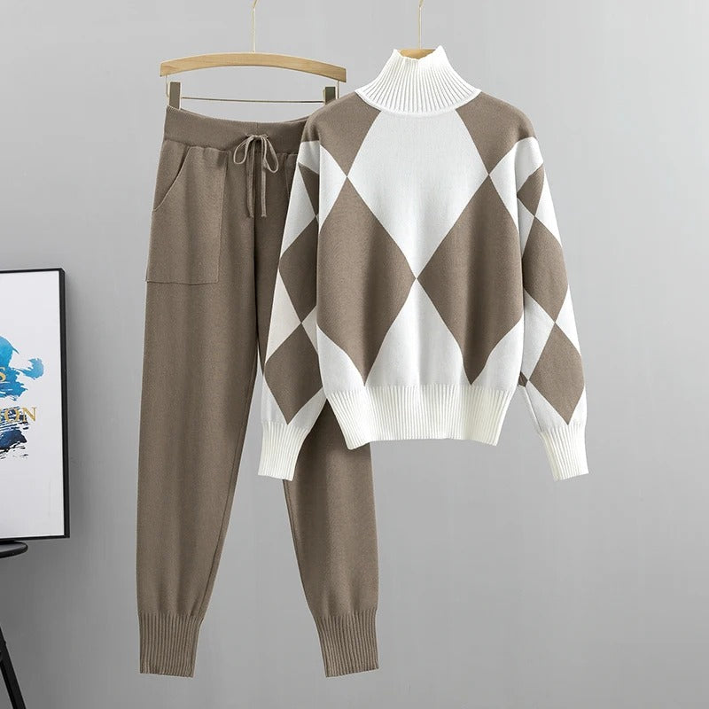 Set Maglione e Joggers Rombi