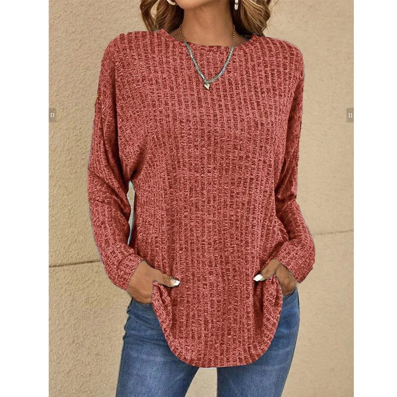 Maglia Waffle Maniche Lunghe