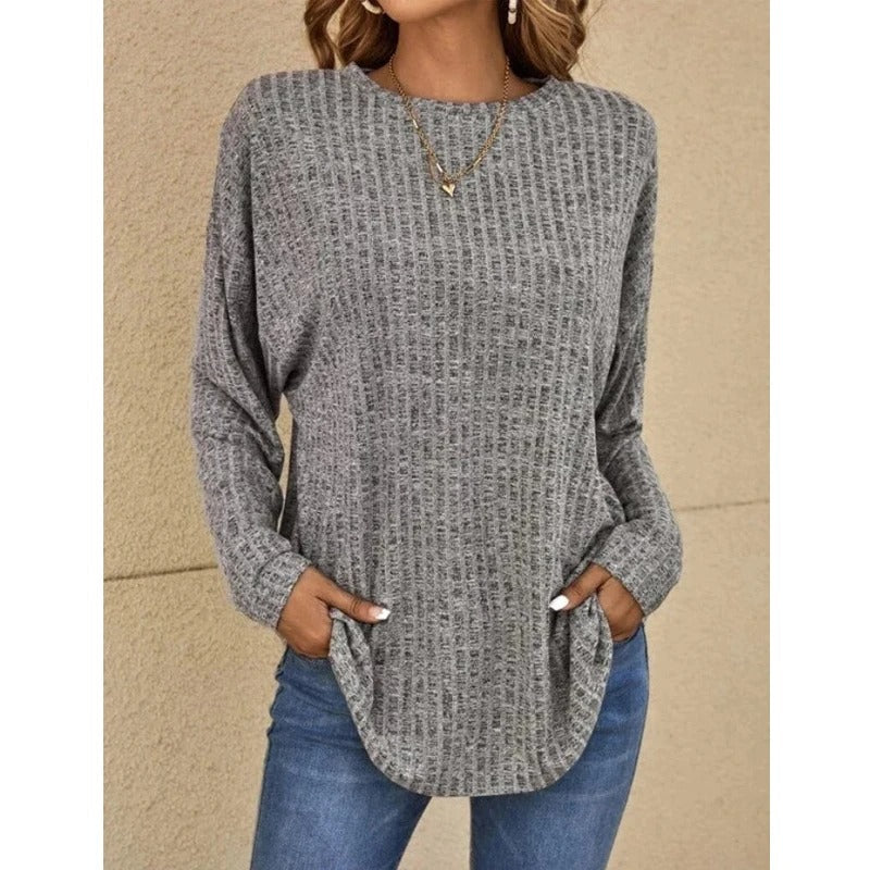 Maglia Waffle Maniche Lunghe