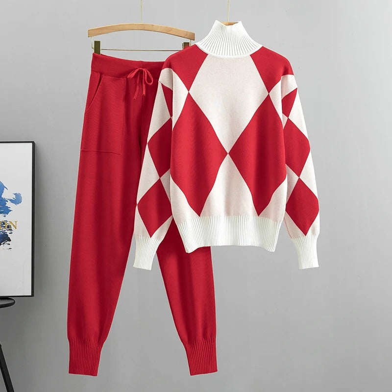 Set Maglione e Joggers Rombi