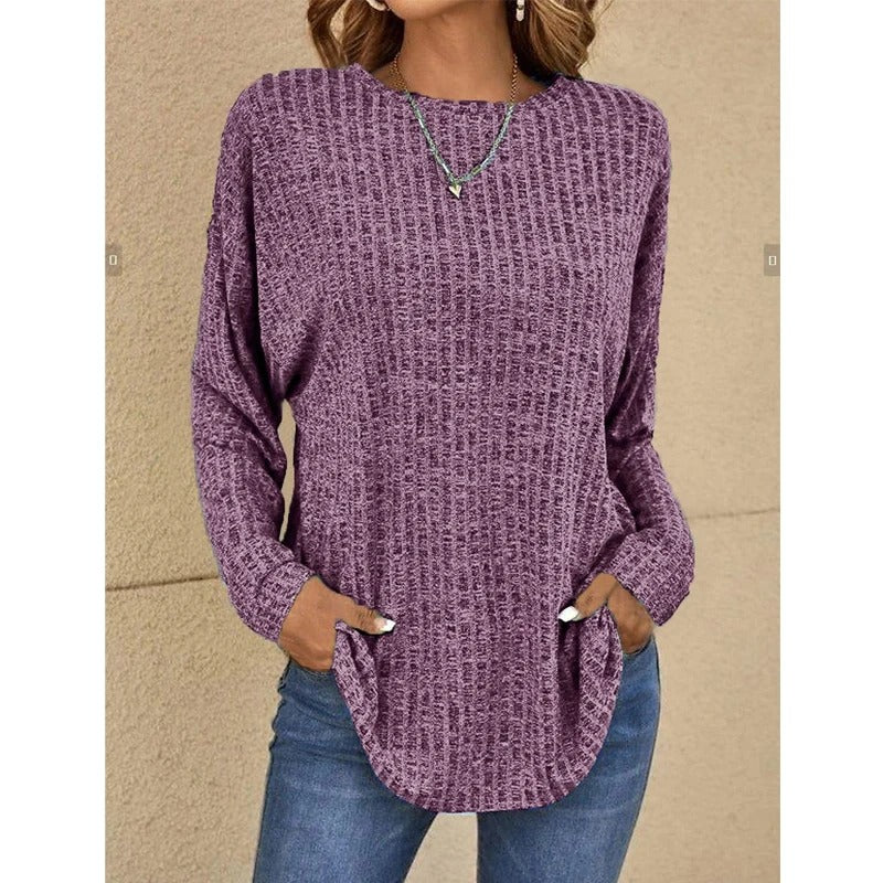 Maglia Waffle Maniche Lunghe