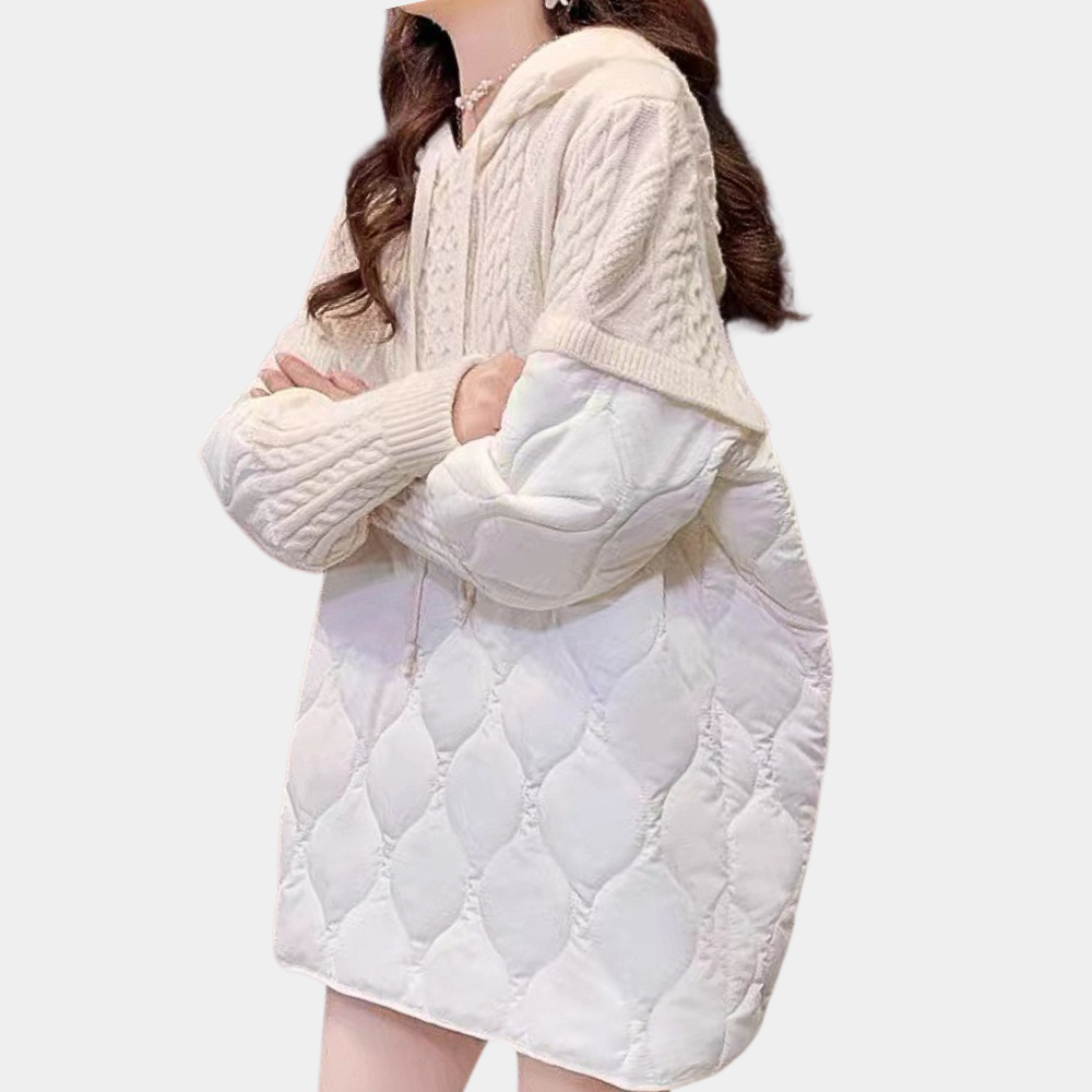 Giacca Oversize | Trapuntata & Maglia | Calda & Casual