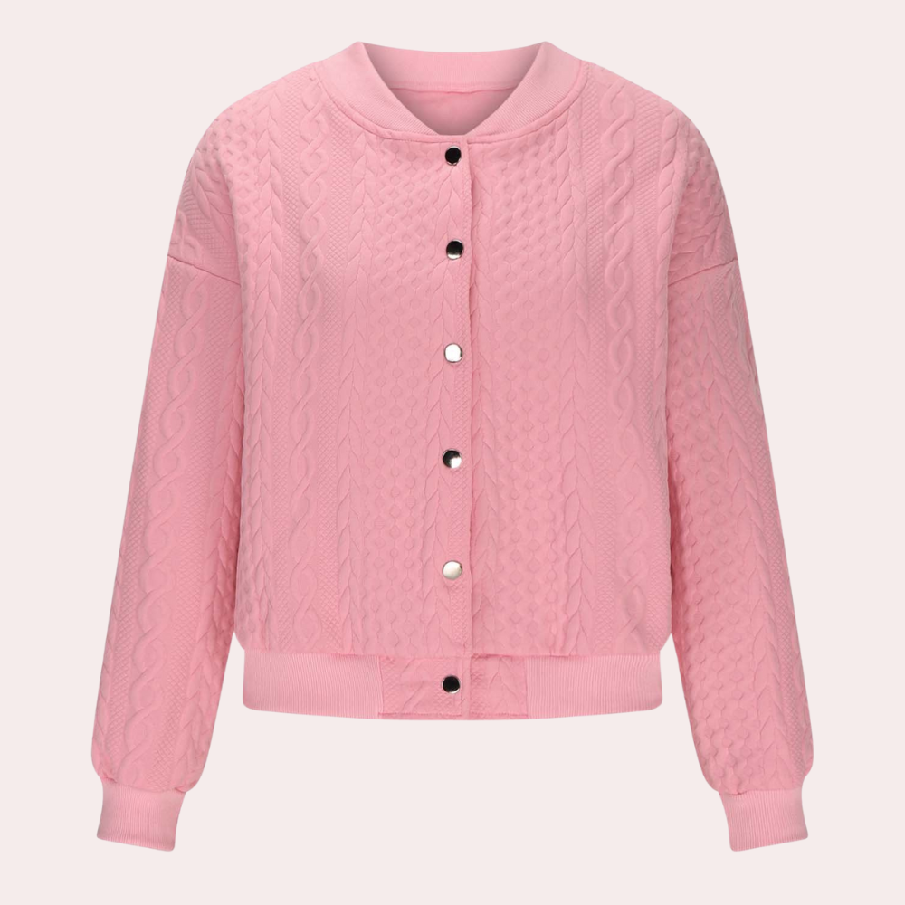 Cardigan Bomber in Maglia | Elegante e Casual | Morbido e Confortevole